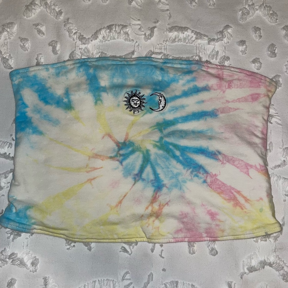 Tie-Dye Crop/Tube Top